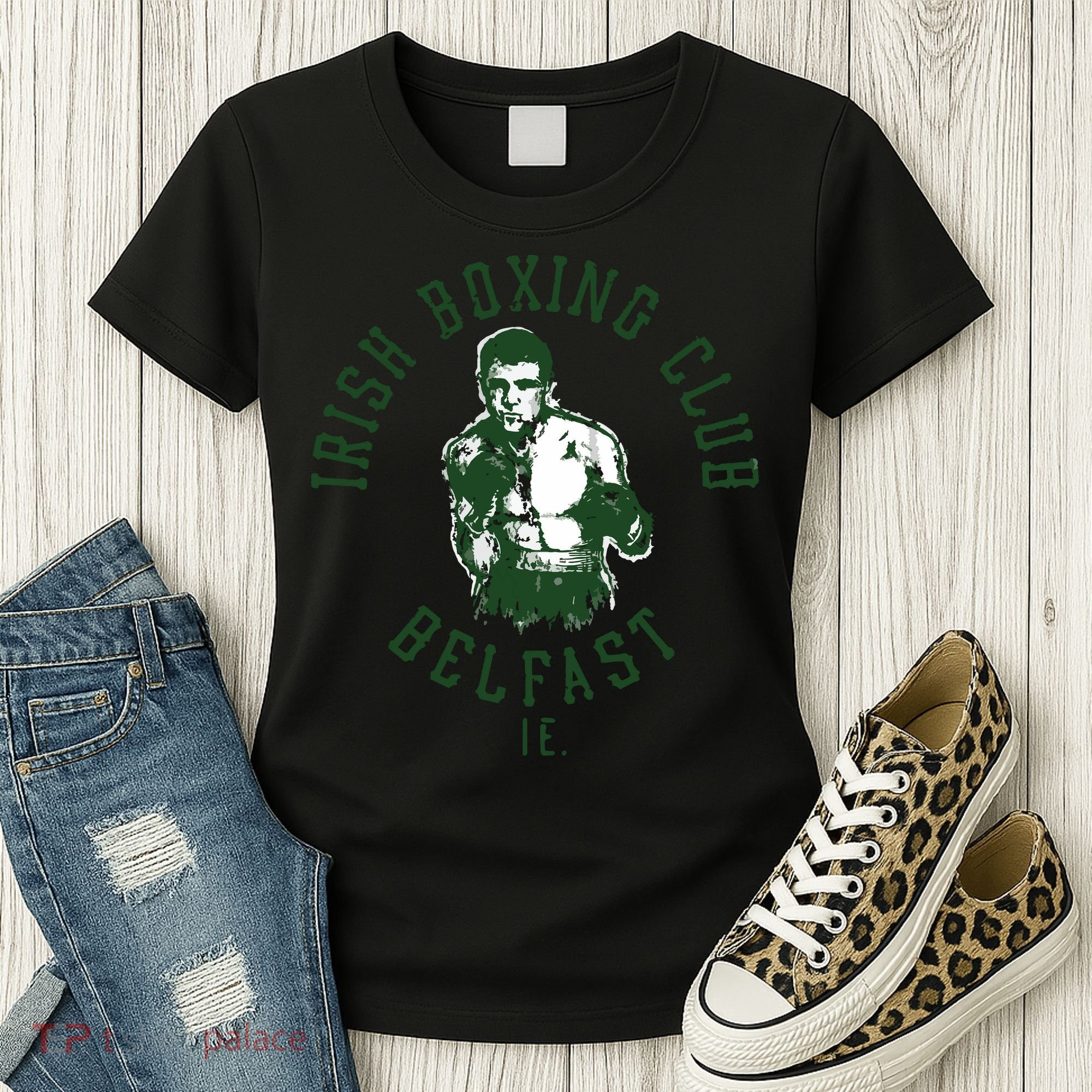 Irish Boxing Club Belfast Graphic Women's T-Shirt