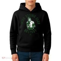 Irish Boxing Club Belfast Graphic Kids Hoodie thumb 4