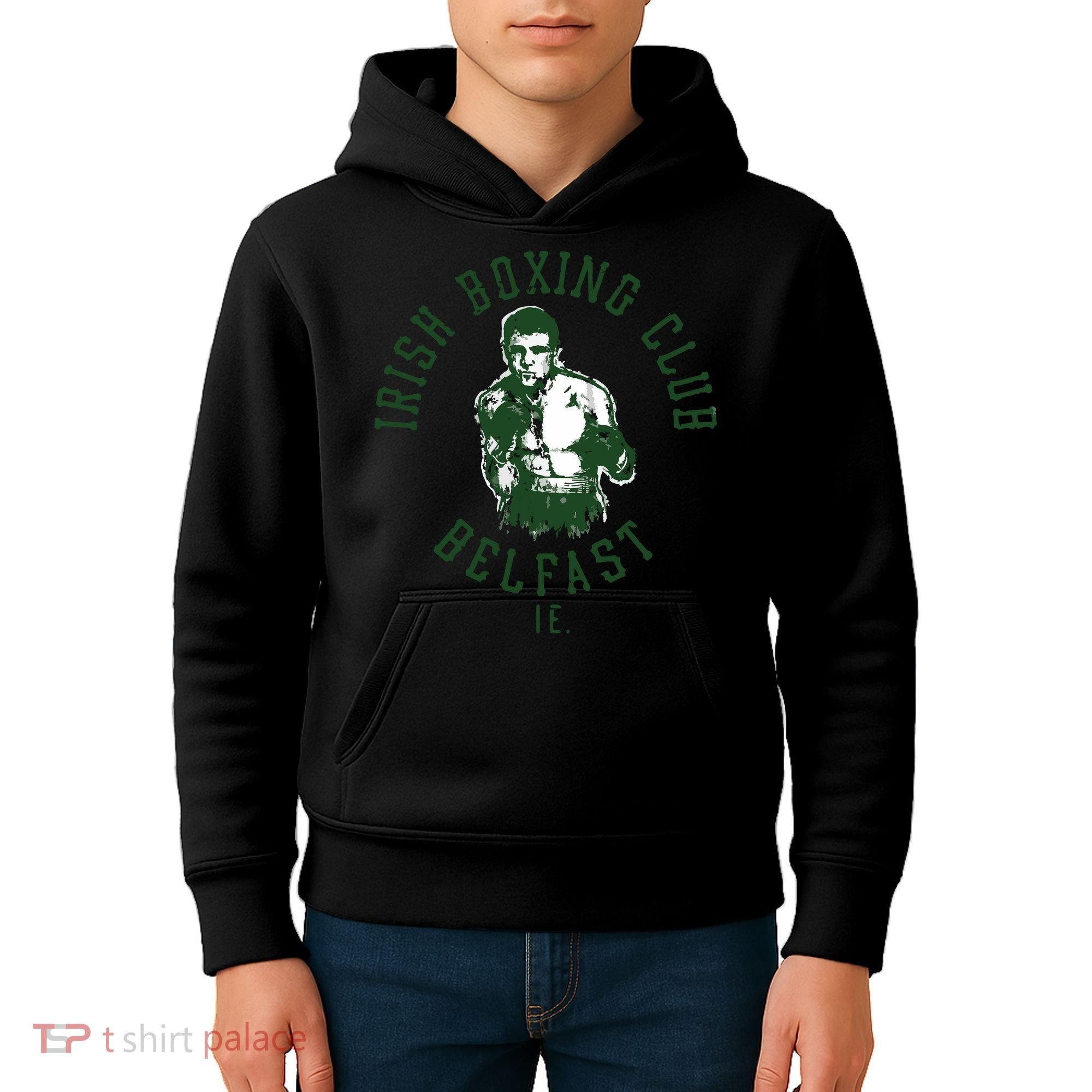 Irish Boxing Club Belfast Graphic Kids Hoodie