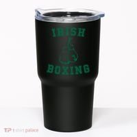 Irish Boxing Cool Gift Distressed Green Graphics Tumbler thumb 0
