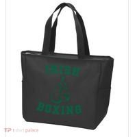 Irish Boxing Cool Gift Distressed Green Graphics Tote Bag thumb 3