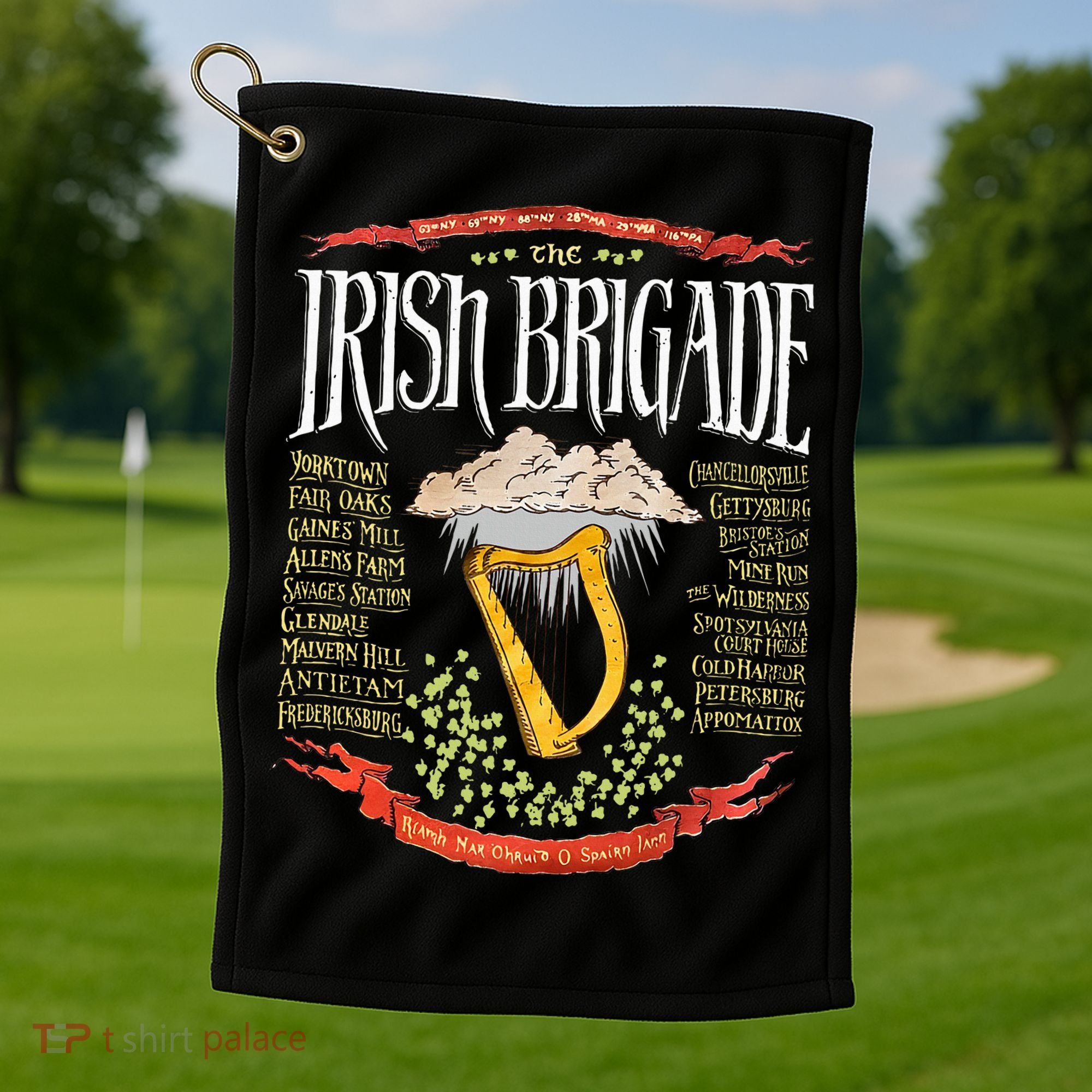 Irish Brigade Civil War Golf Towel