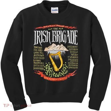 Irish Brigade Civil War Kids Sweatshirt