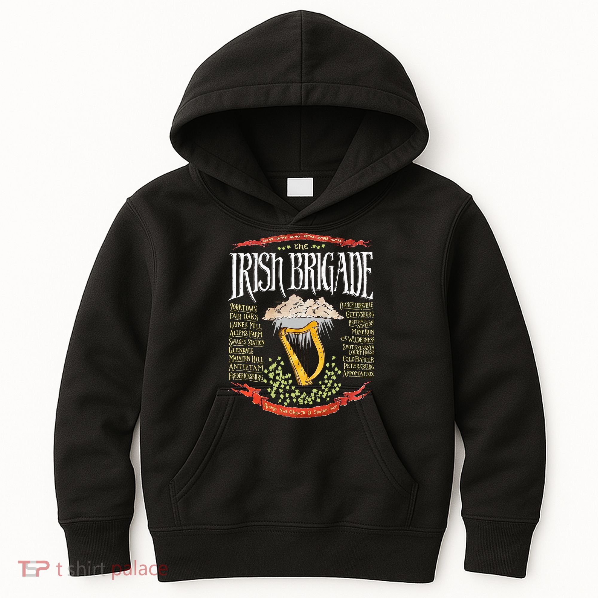 Irish Brigade Civil War Kids Hoodie