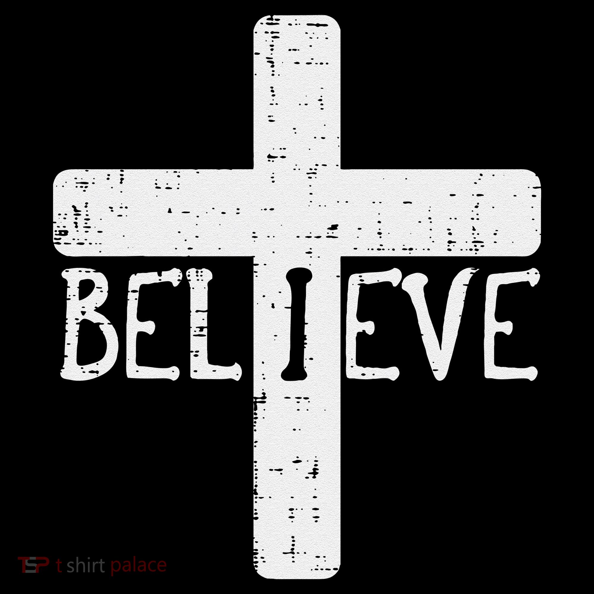 I Believe Cross God Jesus Faith Christian Coffee Mug