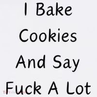 I Bake Cookies And Say Fuck A Lot Baking Lover Kids Sweatshirt thumb 2