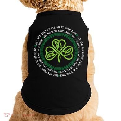Irish Blessing Celtic Knot Patrick’s Day Shamrock Clover Doggie Tank