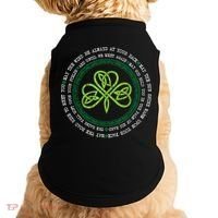 Irish Blessing Celtic Knot Patrick’s Day Shamrock Clover Doggie Tank thumb 0
