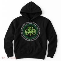Irish Blessing Celtic Knot Patrick’s Day Shamrock Clover Hoodie thumb 0