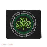 Irish Blessing Celtic Knot Patrick’s Day Shamrock Clover Mousepad thumb 0