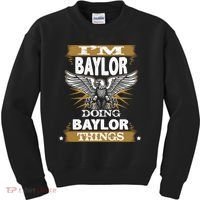 I'm Baylor Doing Baylor Things Kids Sweatshirt thumb 0