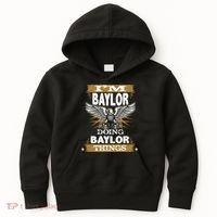 I'm Baylor Doing Baylor Things Kids Hoodie thumb 0