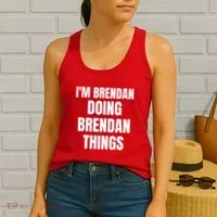 IM Brendan Doing Brendan Things Women's Tank Top thumb 2