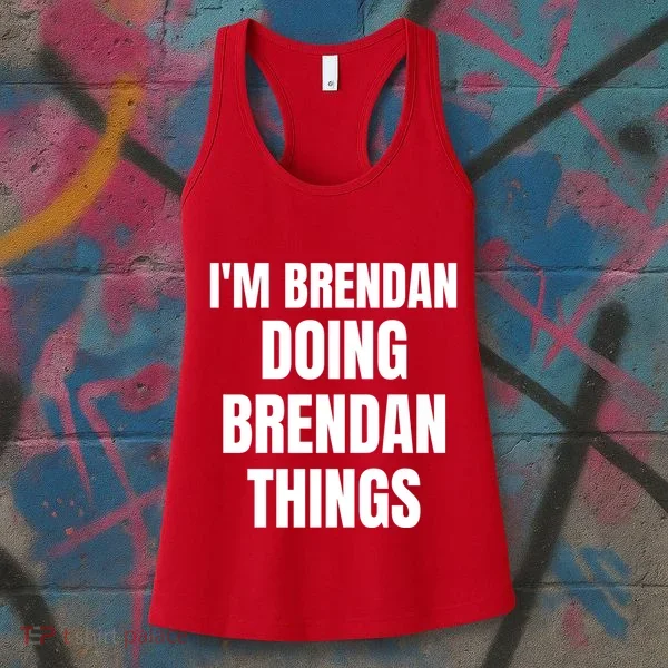 IM Brendan Doing Brendan Things Women's Tank Top