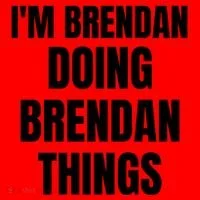 IM Brendan Doing Brendan Things Santa Hat thumb 1