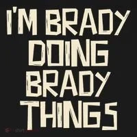 IM Brady Doing Brady Things Doggie Tank thumb 4