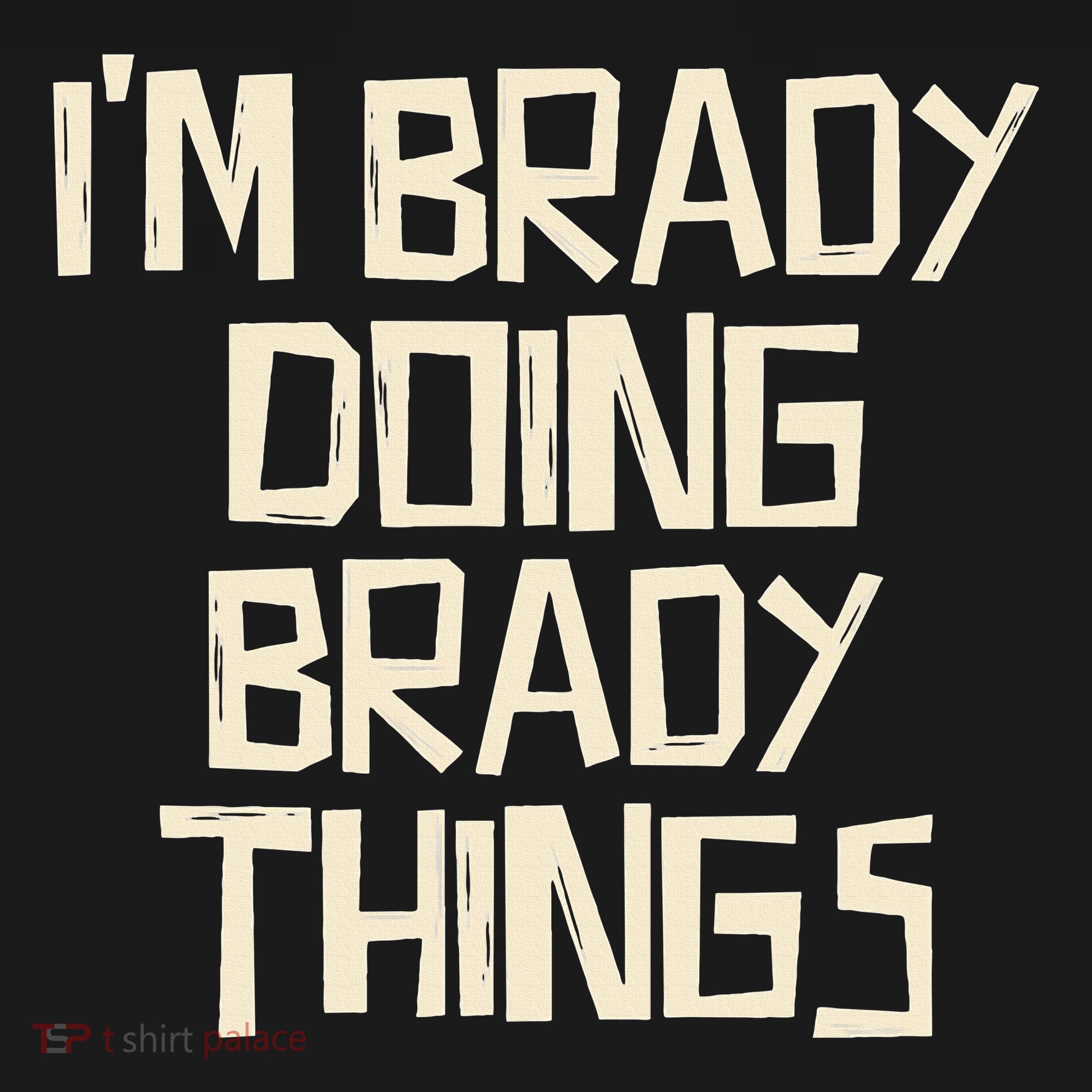 IM Brady Doing Brady Things USA-Made Doggie Bandana