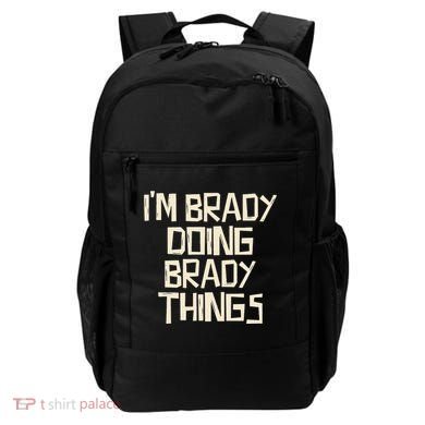 IM Brady Doing Brady Things Backpack