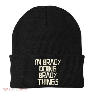 IM Brady Doing Brady Things Beanie