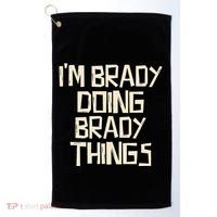 IM Brady Doing Brady Things Golf Towel thumb 0