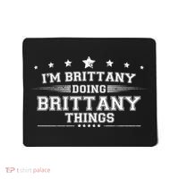Im Brittany Doing Brittany Things Mousepad thumb 0