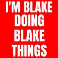 Im Blake Doing Blake Things Funny Birthday Name Gift Visor thumb 3