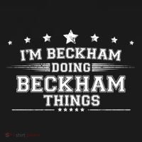 Im Beckham Doing Beckham Things Ornament thumb 1
