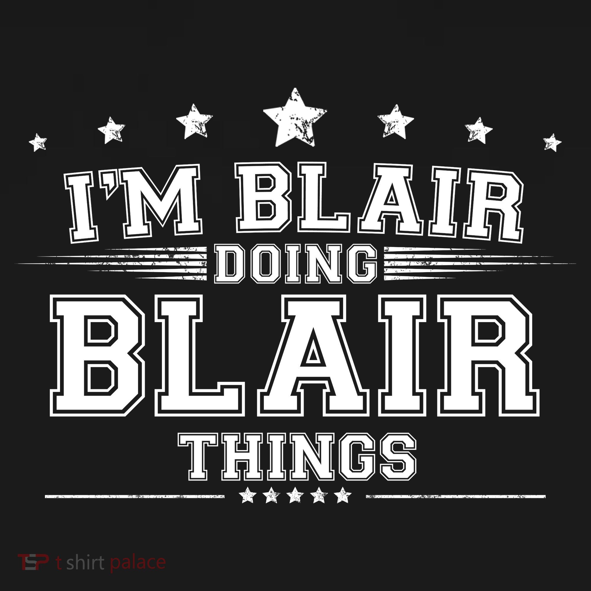 Im Blair Doing Blair Things Button
