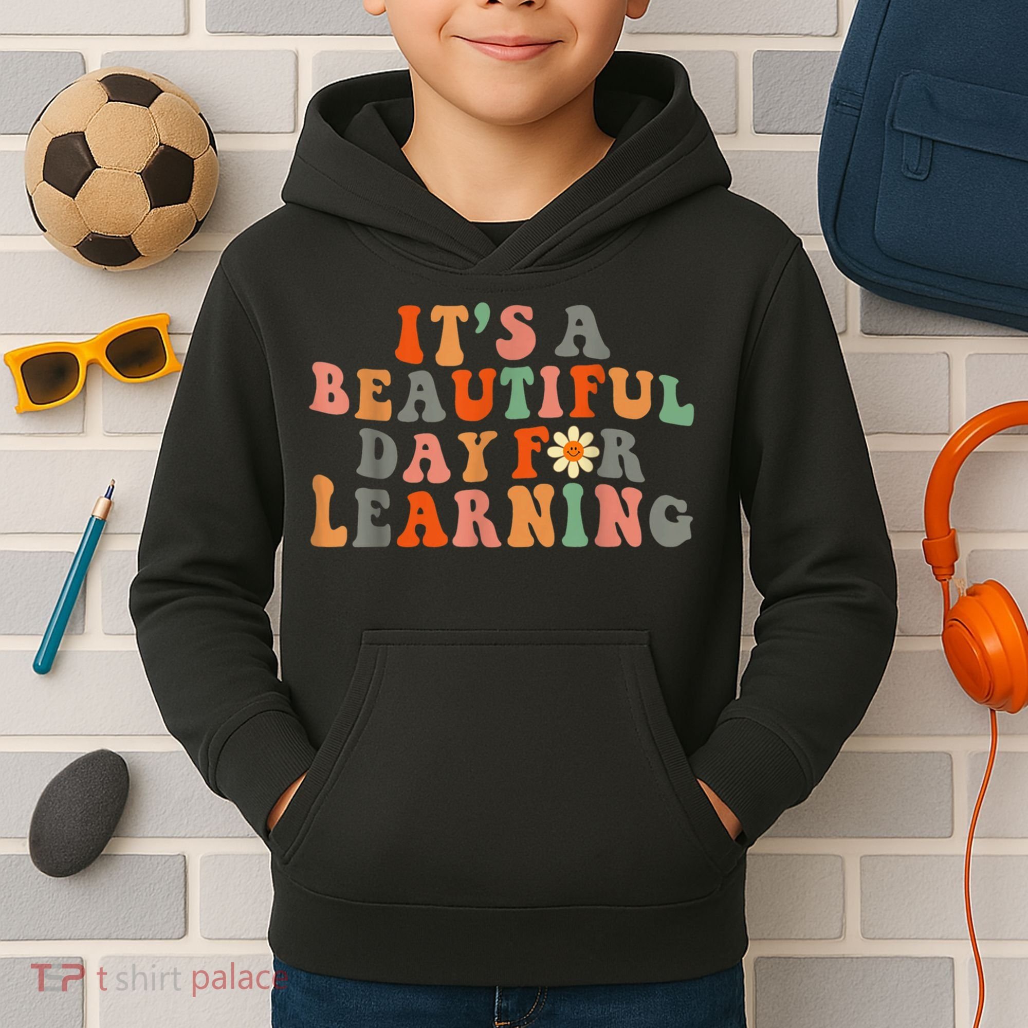 It's Beautiful Day For Learning Teacher Students Women Kids Hoodie