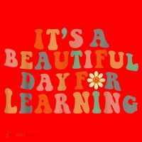 It's Beautiful Day For Learning Teacher Students Women Santa Hat thumb 1