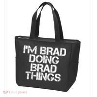 I'M BRAD DOING BRAD THINGS Shirt Funny Christmas Gift Idea Tote Bag thumb 3
