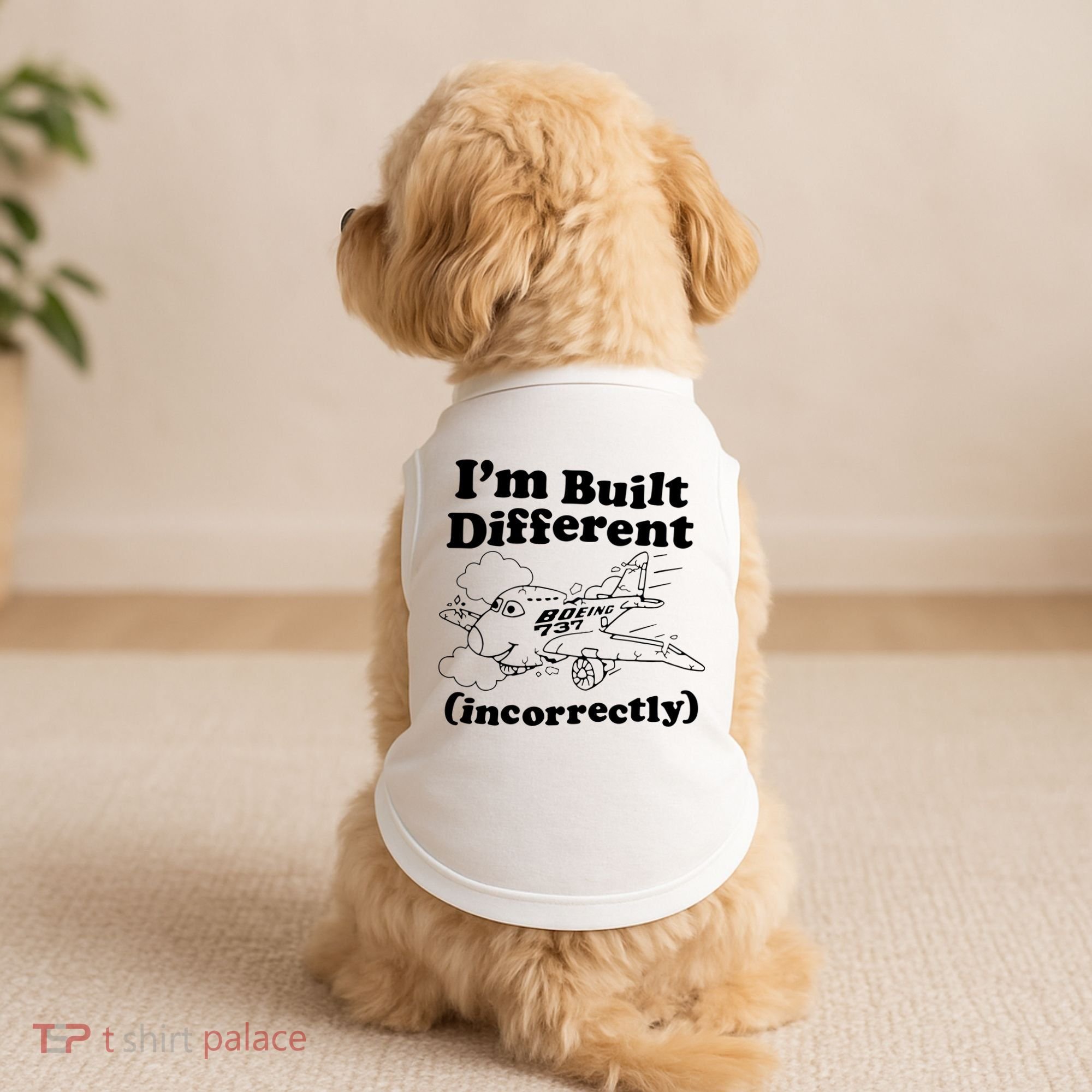 I’M Built Different Incorrectly Boeing 737 Doggie Tank