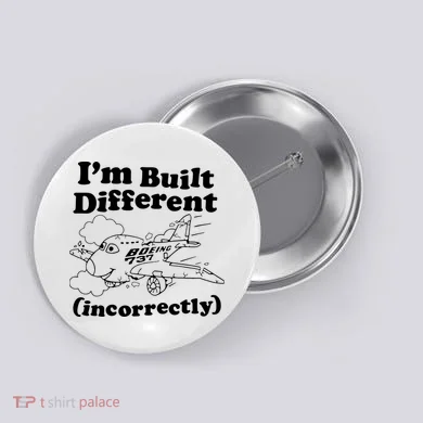 I’M Built Different Incorrectly Boeing 737 Button