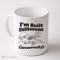 I’M Built Different Incorrectly Boeing 737 Coffee Mug thumb 0