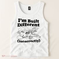 I’M Built Different Incorrectly Boeing 737 Tank Top thumb 2