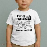 I’M Built Different Incorrectly Boeing 737 Toddler T-Shirt thumb 2