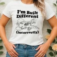 I’M Built Different Incorrectly Boeing 737 Women's T-Shirt thumb 2