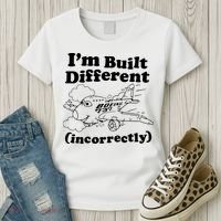 I’M Built Different Incorrectly Boeing 737 Women's T-Shirt thumb 3