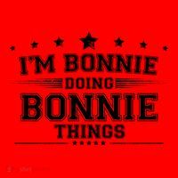 Im Bonnie Doing Bonnie Things Santa Hat thumb 1