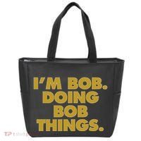 IM Bob Doing Bob Things Funny Birthday Celebration Tote Bag thumb 0