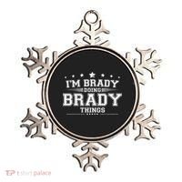 Im Brady Doing Brady Things Ornament thumb 0