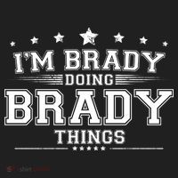Im Brady Doing Brady Things Golf Towel thumb 3