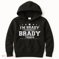 Im Brady Doing Brady Things Kids Hoodie thumb 0