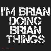 IM Brian Doing Brian Things Funny Christmas Gift Idea Beanie thumb 2