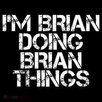 IM Brian Doing Brian Things Funny Christmas Gift Idea Women's Hoodie thumb 2