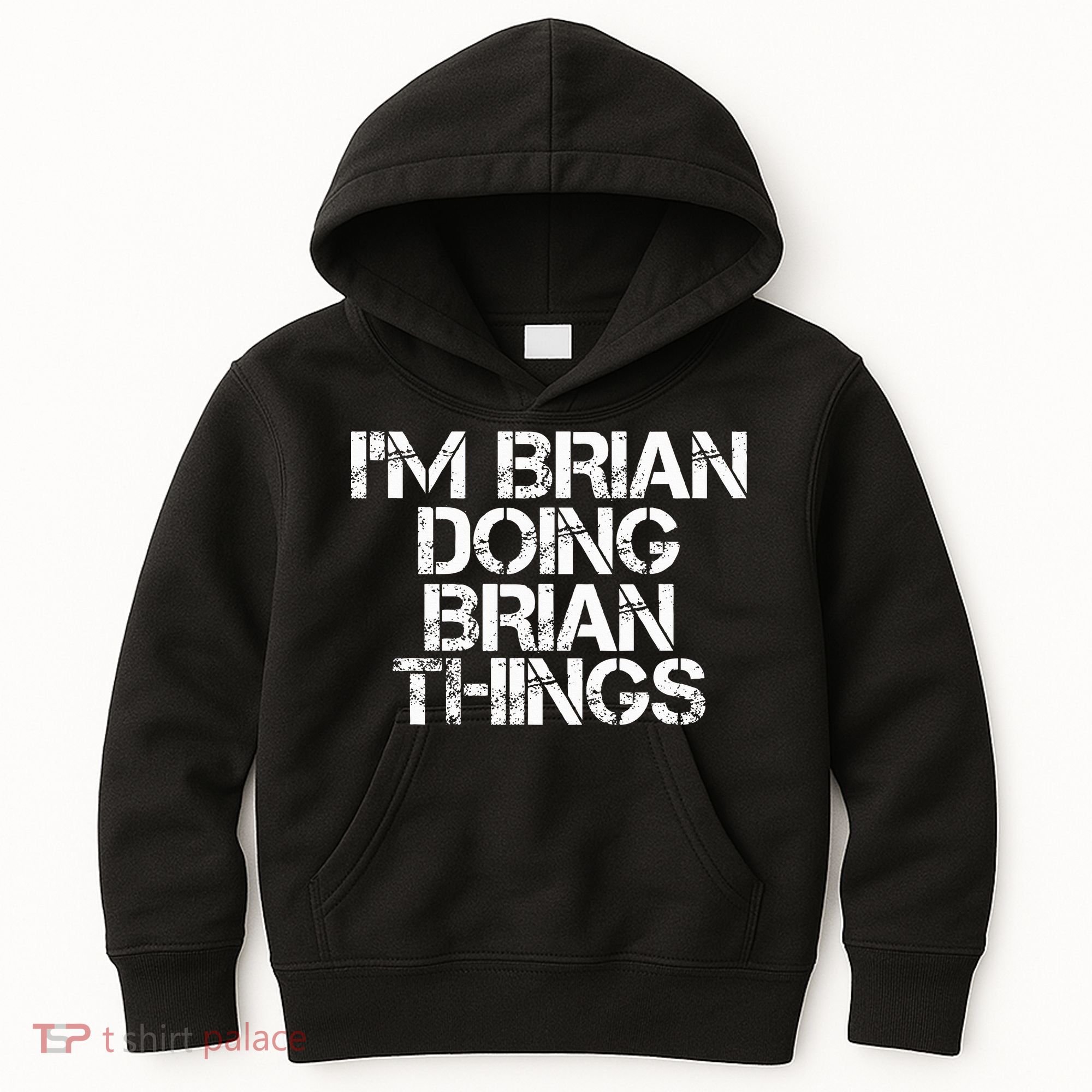 IM Brian Doing Brian Things Funny Christmas Gift Idea Kids Hoodie