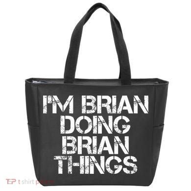 IM Brian Doing Brian Things Funny Christmas Gift Idea Tote Bag