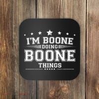 Im Boone Doing Boone Things Coaster thumb 0
