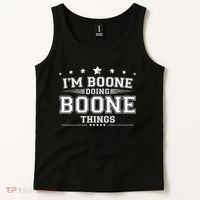 Im Boone Doing Boone Things Tank Top thumb 2