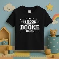 Im Boone Doing Boone Things Toddler T-Shirt thumb 3